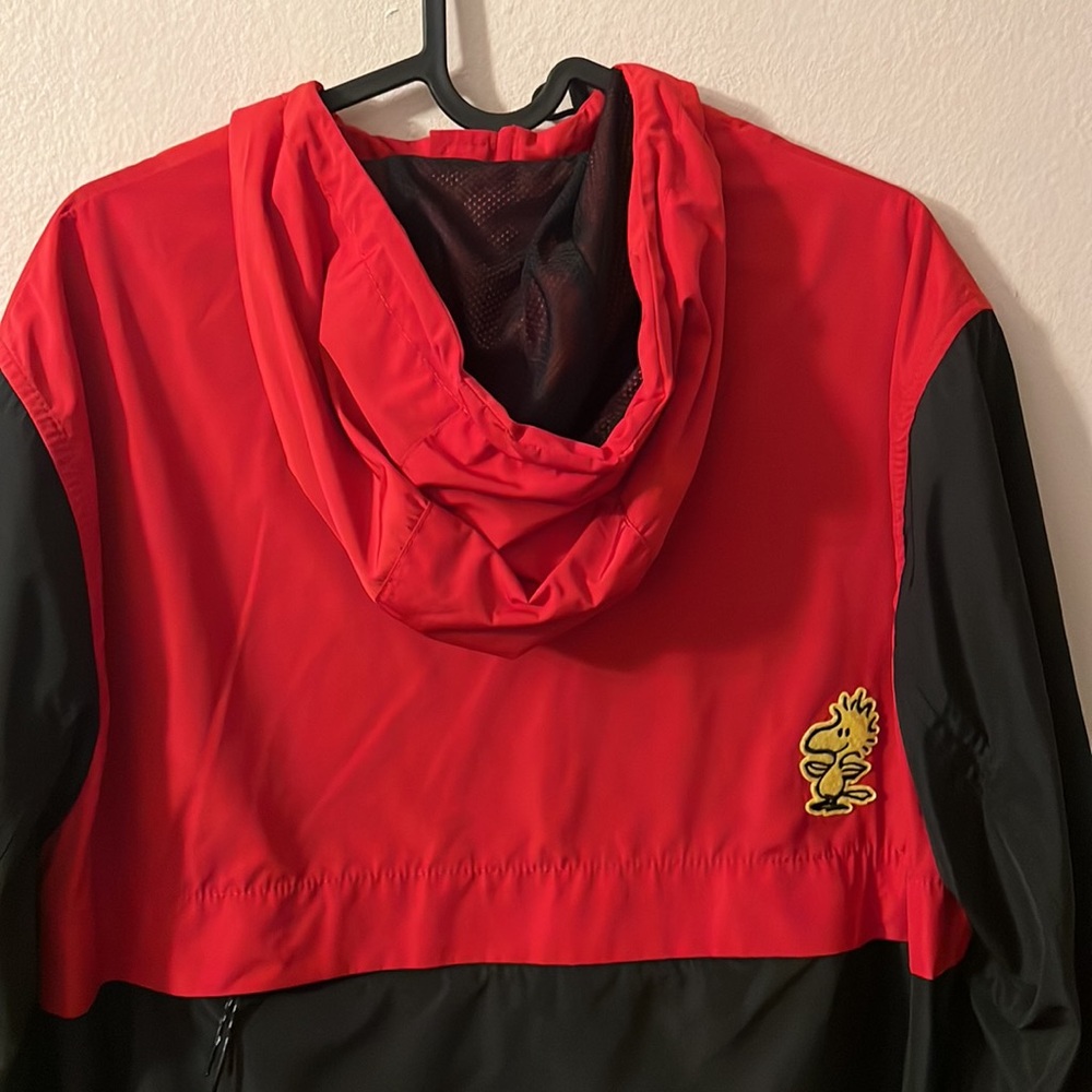 Coach x peanuts men’s embroidered patch logo monogram packable windbreaker NEW - Picture 7 of 11